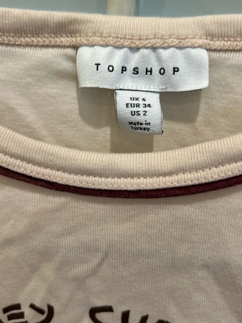Topshop short sleeve